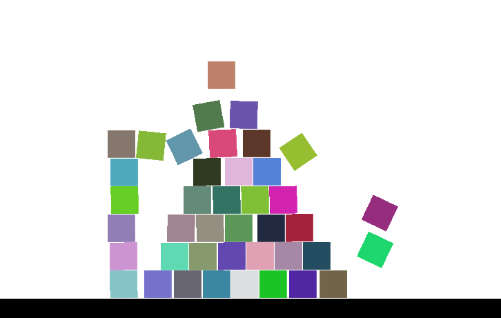 Block-Stacking Game made with Construct 3