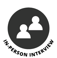 in person interview
